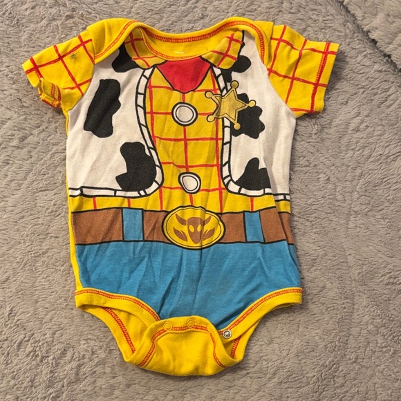 Disney Other - Disney Woodie Cowboy Costume Onesie - 12 months Halloween costume